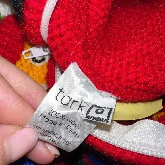 UNIQUE TARKA FUN SWEATER INFANT Peruvian Children's Wool Sweater - Picture 4 of 10